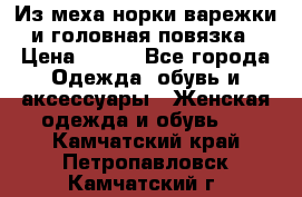 Из меха норки варежки и головная повязка › Цена ­ 550 - Все города Одежда, обувь и аксессуары » Женская одежда и обувь   . Камчатский край,Петропавловск-Камчатский г.